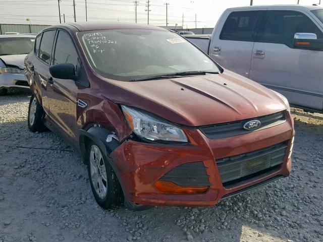 1FMCU0F73GUA21056 - 2016 FORD ESCAPE S RED photo 1