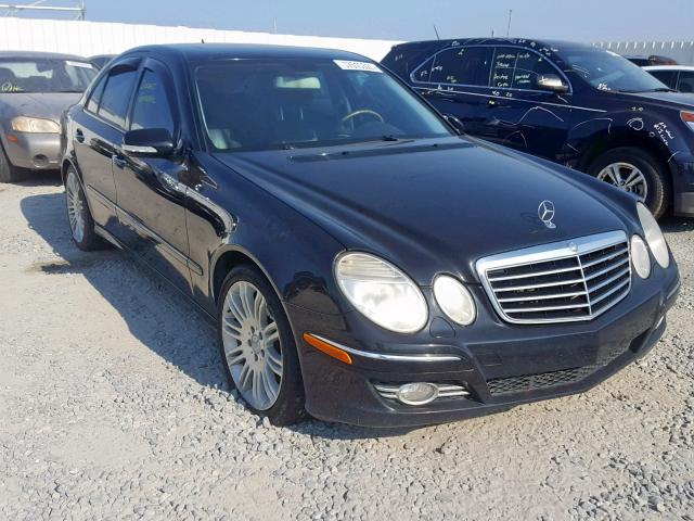 WDBUF72X77B069011 - 2007 MERCEDES-BENZ E 550 BLACK photo 1