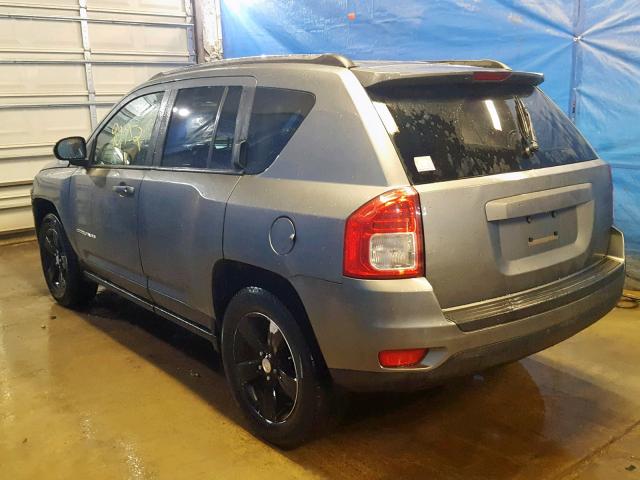 1J4NF1FB1BD278401 - 2011 JEEP COMPASS SP ნაცრისფერი ფოტო 3