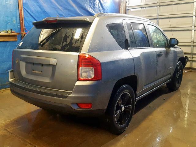 1J4NF1FB1BD278401 - 2011 JEEP COMPASS SP ნაცრისფერი ფოტო 4