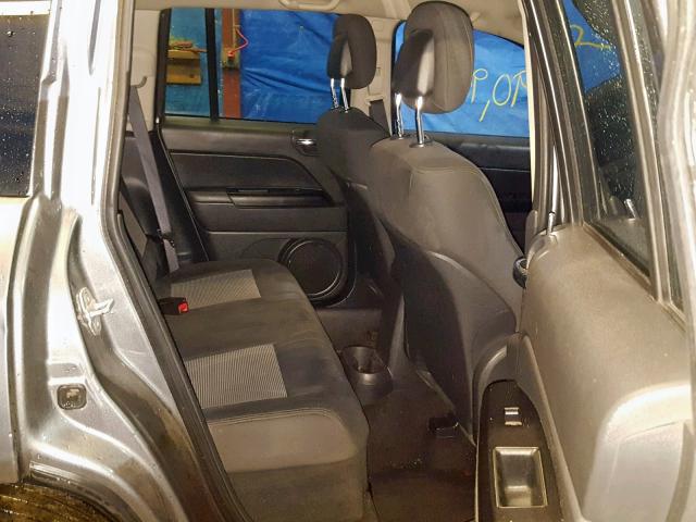 1J4NF1FB1BD278401 - 2011 JEEP COMPASS SP ნაცრისფერი ფოტო 6