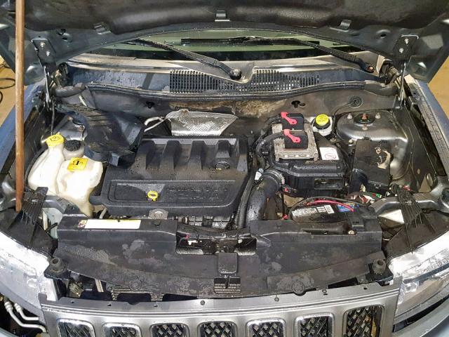 1J4NF1FB1BD278401 - 2011 JEEP COMPASS SP ნაცრისფერი ფოტო 7