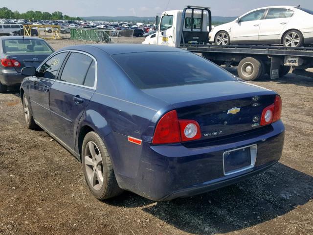 1G1ZC5EUXBF338022 - 2011 CHEVROLET MALIBU 1LT BLUE photo 3