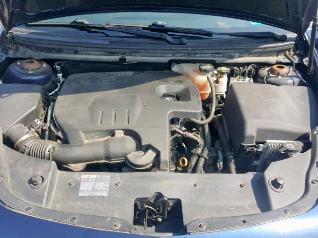 1G1ZC5EUXBF338022 - 2011 CHEVROLET MALIBU 1LT BLUE photo 7