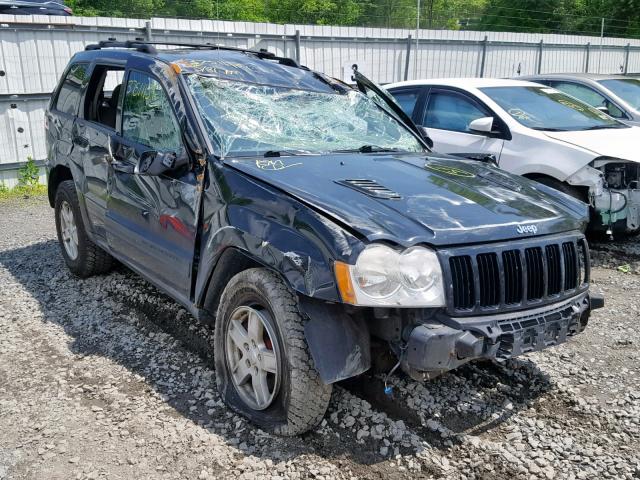 1J4GR48K46C201175 - 2006 JEEP GRAND CHER BLACK photo 1