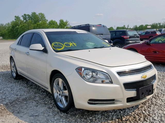 1G1ZC5E08CF271225 - 2012 CHEVROLET MALIBU 1LT WHITE photo 1