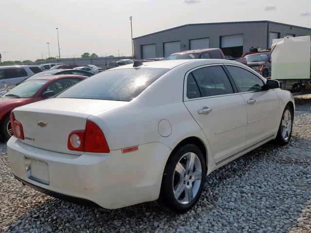 1G1ZC5E08CF271225 - 2012 CHEVROLET MALIBU 1LT WHITE photo 4