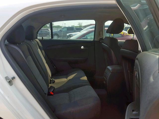 1G1ZC5E08CF271225 - 2012 CHEVROLET MALIBU 1LT WHITE photo 6