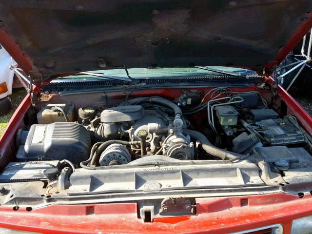 1GDJK34J6VF018683 - 1997 GMC SIERRA K35 RED photo 7