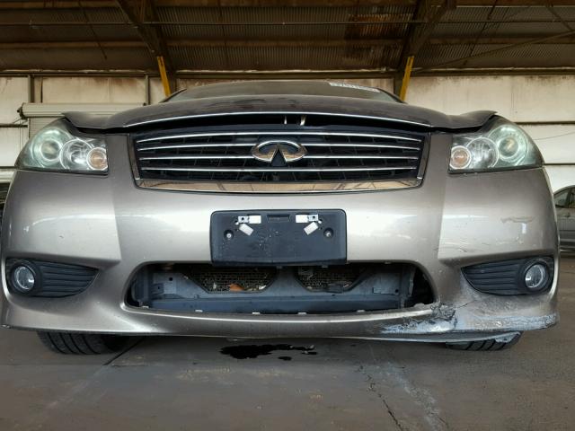 JNKBY01E08M500822 - 2008 INFINITI M45 BASE TAN photo 9