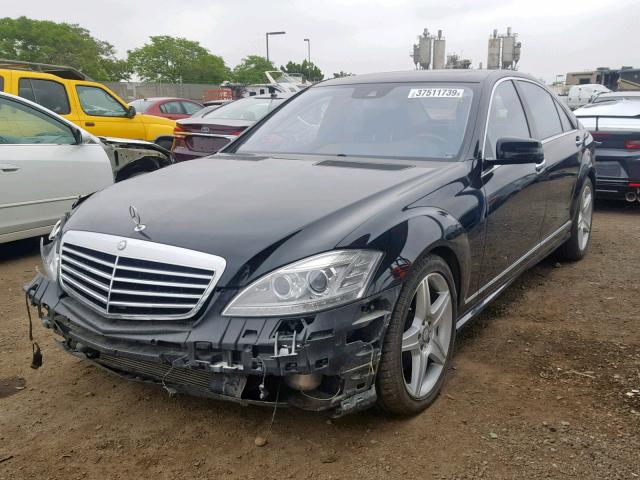 WDDNG7BB5AA317458 - 2010 MERCEDES-BENZ S 550 BLACK photo 2