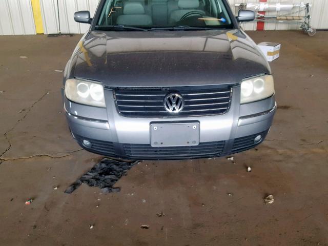 WVWRH63B02P129074 - 2002 VOLKSWAGEN PASSAT GLX 灰色 照片 9