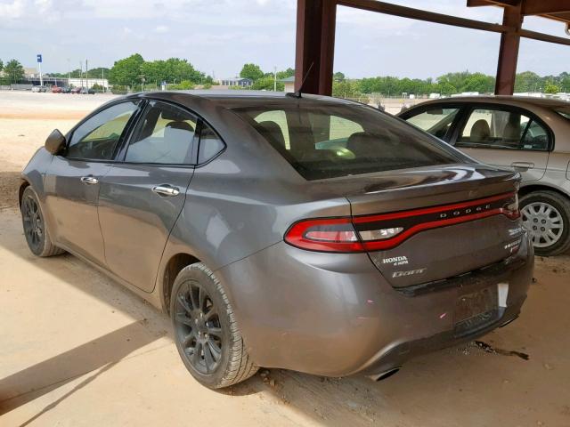 1C3CDFCH4DD202350 - 2013 DODGE DART LIMIT GRAY photo 3