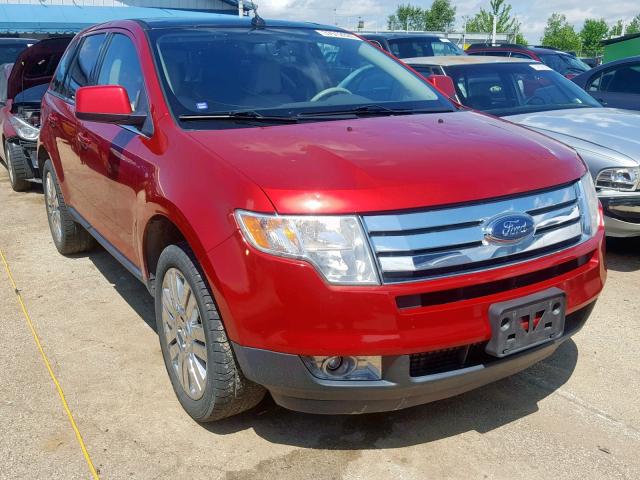 2FMDK3KC3ABA13731 - 2010 FORD EDGE LIMIT RED photo 1