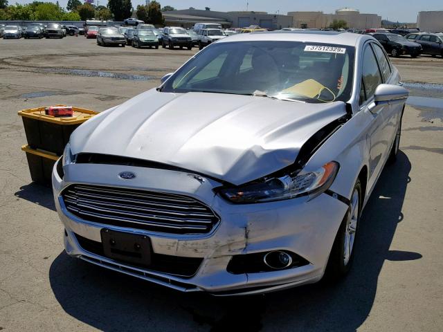 3FA6P0SU6FR245292 - 2015 FORD FUSION TIT SILVER photo 2