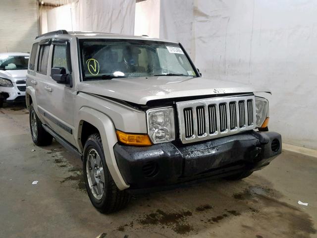 1J8HG48K27C656911 - 2007 JEEP COMMANDER ვერცხლისფერი ფოტო 1