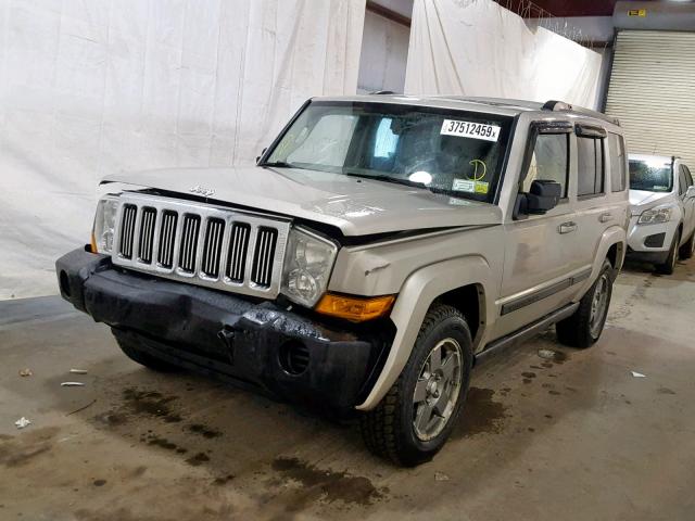 1J8HG48K27C656911 - 2007 JEEP COMMANDER ვერცხლისფერი ფოტო 2