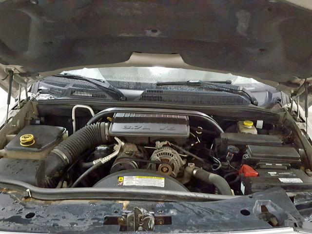 1J8HG48K27C656911 - 2007 JEEP COMMANDER ვერცხლისფერი ფოტო 7