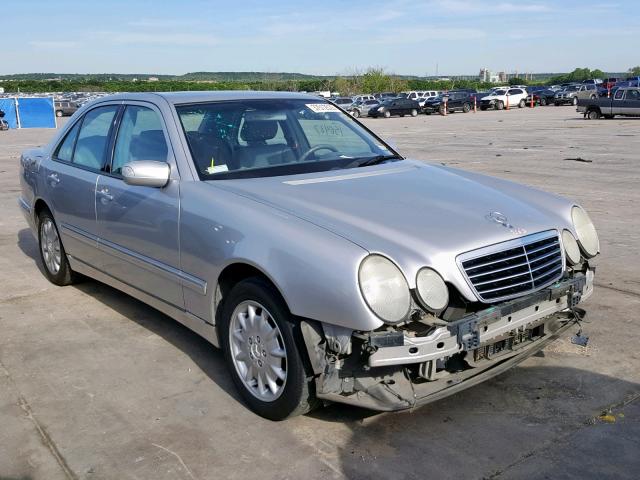 WDBJF65J61B236650 - 2001 MERCEDES-BENZ E 320 SILVER photo 1