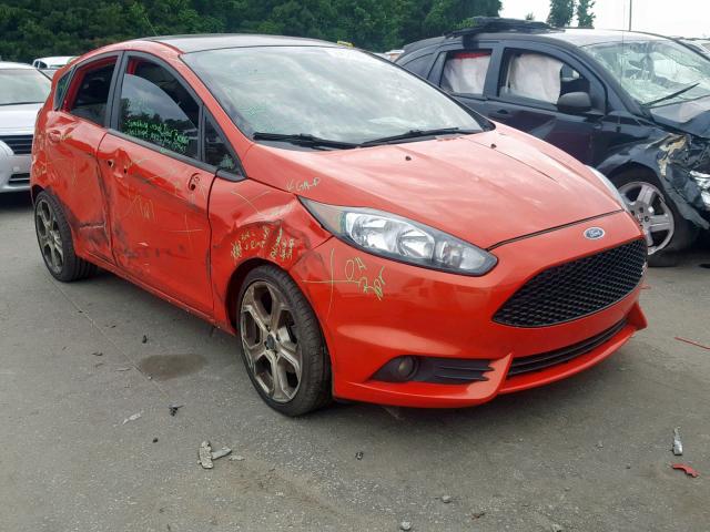 3FADP4GX1GM148467 - 2016 FORD FIESTA ST ORANGE photo 1