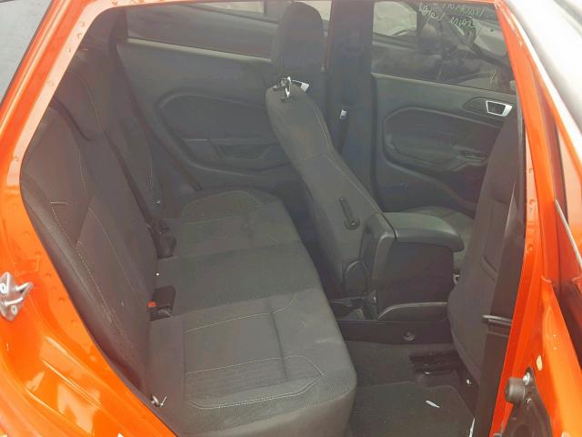 3FADP4GX1GM148467 - 2016 FORD FIESTA ST ORANGE photo 6