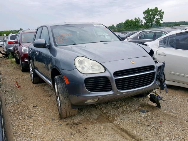 WP1AC29P54LA91955 - 2004 PORSCHE CAYENNE TU GRAY photo 1