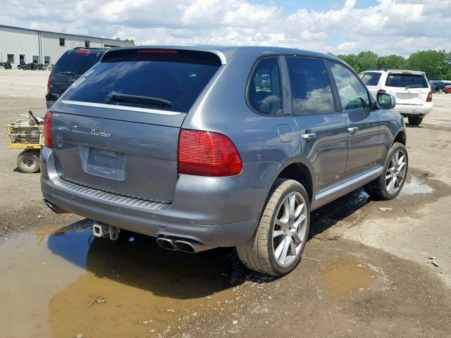 WP1AC29P54LA91955 - 2004 PORSCHE CAYENNE TU GRAY photo 4