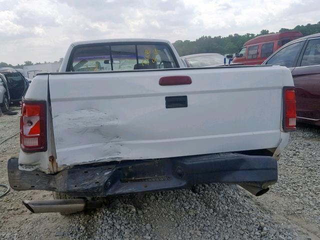 1B7GL23Y6TS568846 - 1996 DODGE DAKOTA WHITE photo 9