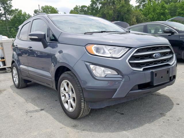 MAJ3P1TE2JC184580 - 2018 FORD ECOSPORT S BLUE photo 1