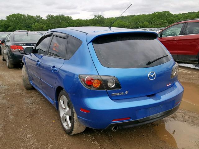 JM1BK343X51265812 - 2005 MAZDA 3 HATCHBAC BROWN photo 3