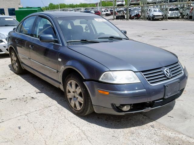 WVWTH63B51E185625 - 2001 VOLKSWAGEN PASSAT GLX 灰色 照片 1