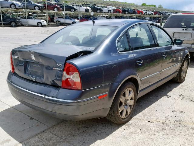 WVWTH63B51E185625 - 2001 VOLKSWAGEN PASSAT GLX 灰色 照片 4