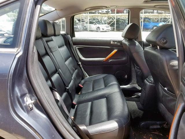 WVWTH63B51E185625 - 2001 VOLKSWAGEN PASSAT GLX 灰色 照片 6