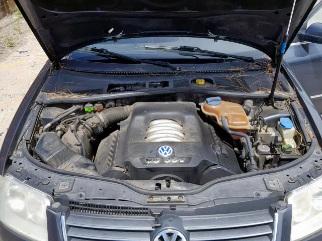 WVWTH63B51E185625 - 2001 VOLKSWAGEN PASSAT GLX 灰色 照片 7