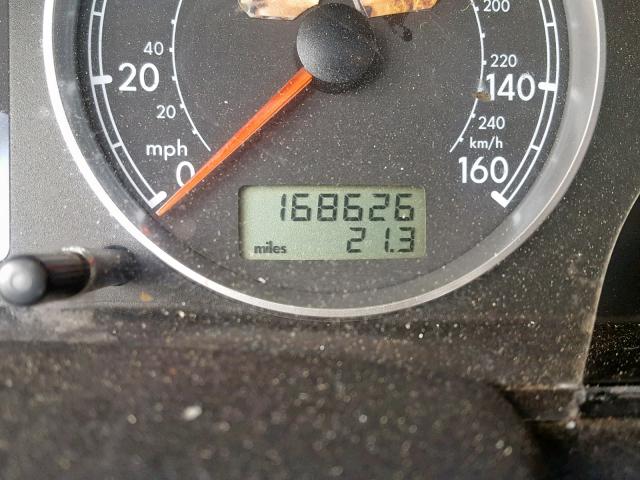 WVWTH63B51E185625 - 2001 VOLKSWAGEN PASSAT GLX 灰色 照片 8