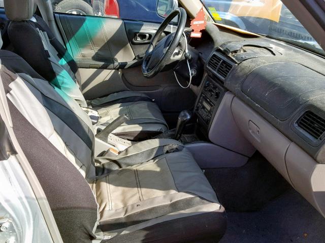 JF1SF65642H702596 - 2002 SUBARU FORESTER S ვერცხლისფერი ფოტო 5