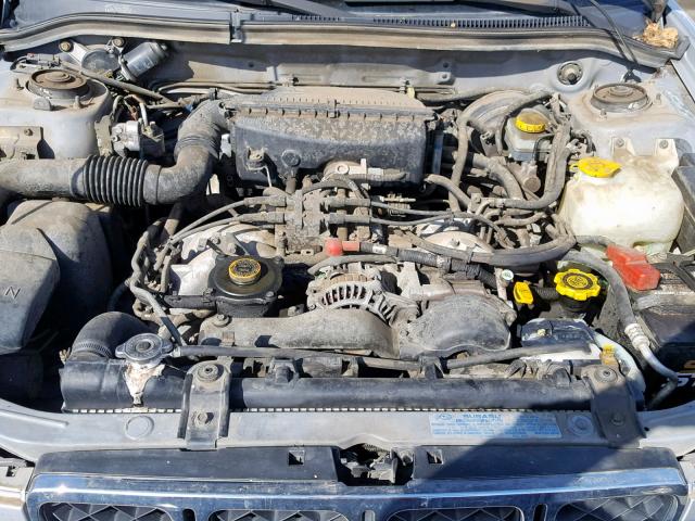 JF1SF65642H702596 - 2002 SUBARU FORESTER S ვერცხლისფერი ფოტო 7