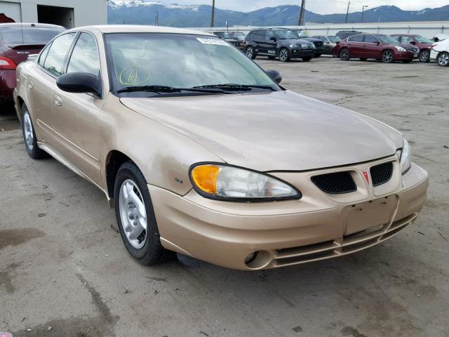 1G2NF52E23M515318 - 2003 PONTIAC GRAND AM S GOLD photo 1