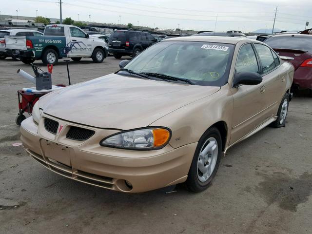 1G2NF52E23M515318 - 2003 PONTIAC GRAND AM S GOLD photo 2