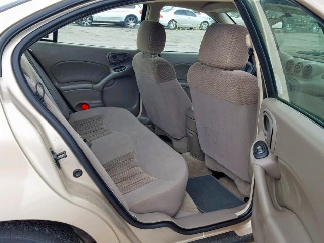 1G2NF52E23M515318 - 2003 PONTIAC GRAND AM S GOLD photo 6