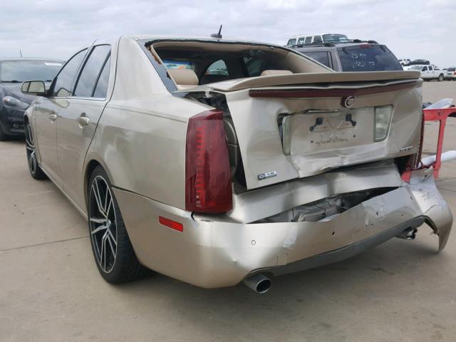 1G6DC67A950158342 - 2005 CADILLAC STS GOLD photo 3