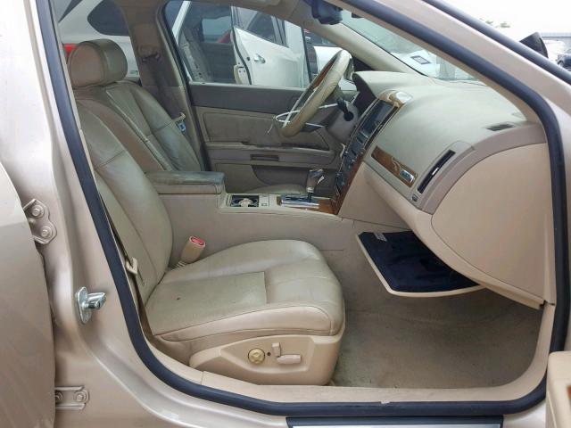 1G6DC67A950158342 - 2005 CADILLAC STS GOLD photo 5