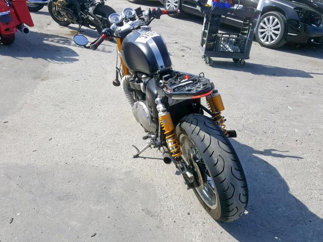 SMTD21HF7GT765761 - 2016 TRIUMPH MOTORCYCLE THRUXTON 1 BLACK photo 3