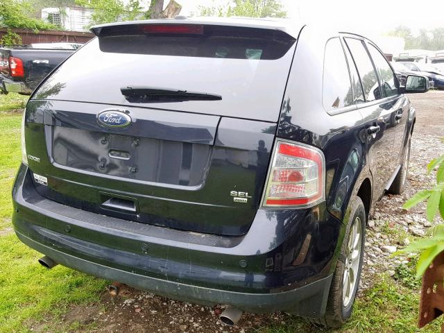 2FMDK4JC9ABA15538 - 2010 FORD EDGE SEL BLACK photo 4