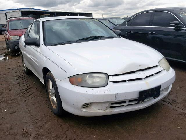 1G1JF12F037246142 - 2003 CHEVROLET CAVALIER L WHITE photo 1