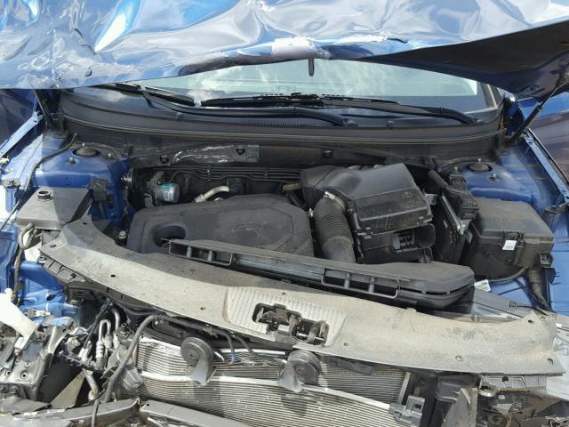 5NPE34AF9GH315755 - 2016 HYUNDAI SONATA SPO BLUE photo 7