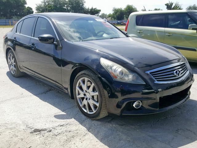 JN1CV6AP2BM510555 - 2011 INFINITI G37 BASE BLACK photo 1