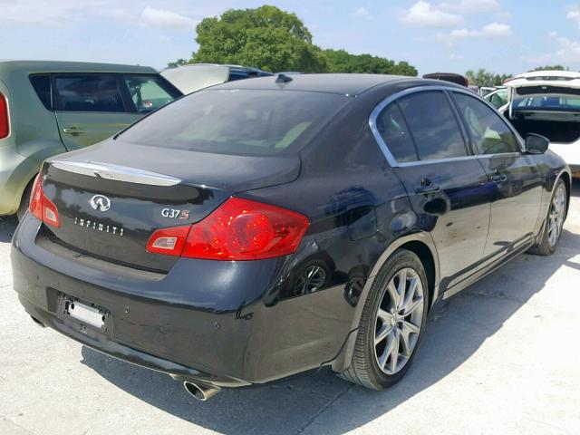 JN1CV6AP2BM510555 - 2011 INFINITI G37 BASE BLACK photo 4