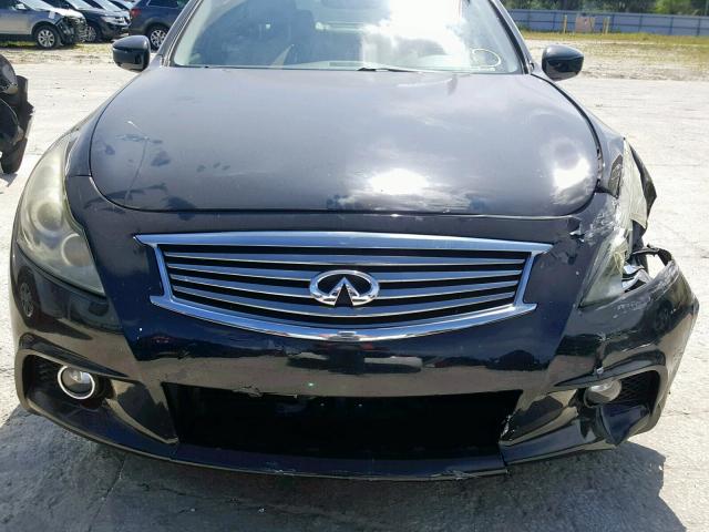 JN1CV6AP2BM510555 - 2011 INFINITI G37 BASE BLACK photo 9