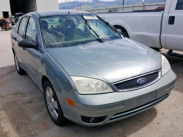 1FAHP34N16W161653 - 2006 FORD FOCUS ZX4 GREEN photo 1